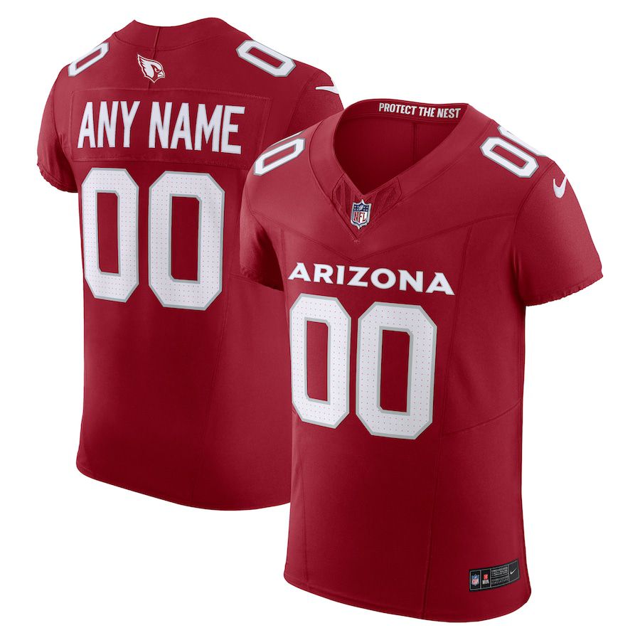 Men Arizona Cardinals Nike Cardinal Vapor F.U.S.E. Elite Custom NFL Jersey